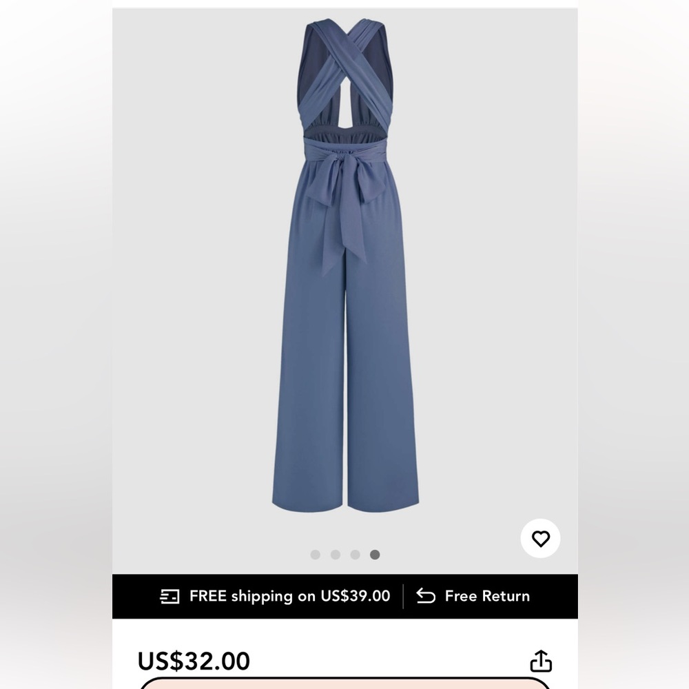 Blue Jumpsuit